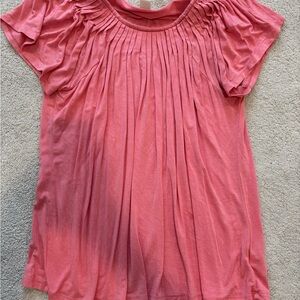 Style & Co. Coral Pleated Blouse